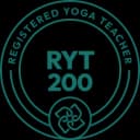 Знак Yoga Alliance Registered Yoga Teacher 200